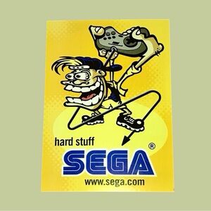 Vintage 1997 SEGA Advertising Postcard